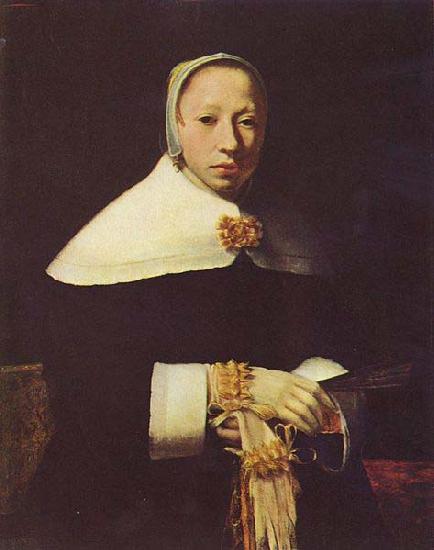Johannes Vermeer Frauenportrat oil painting image